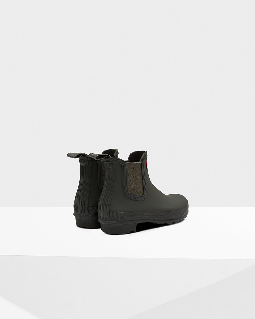 Botas Chelsea Original Hunter Mujer - Verde Oscuro Oliva - 195273OTJ